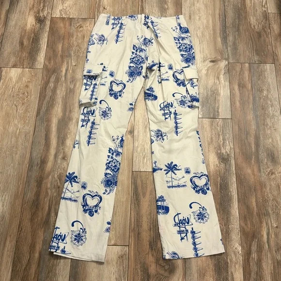 MIAOU Raven Cargo Pant in Cry Baby